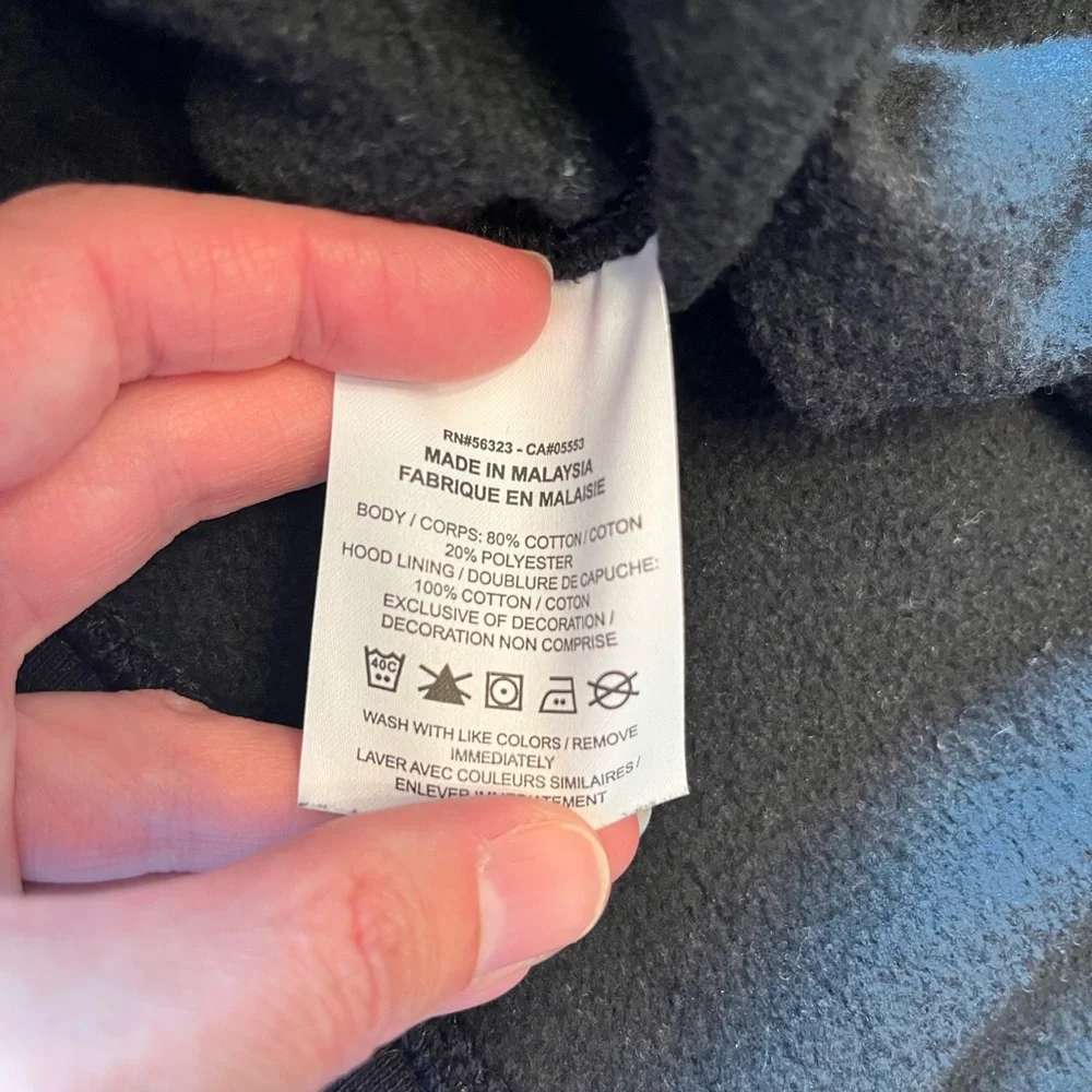 Nike Sportswear Club Fleece Hoodie Black Size L - Picture 13 of 15